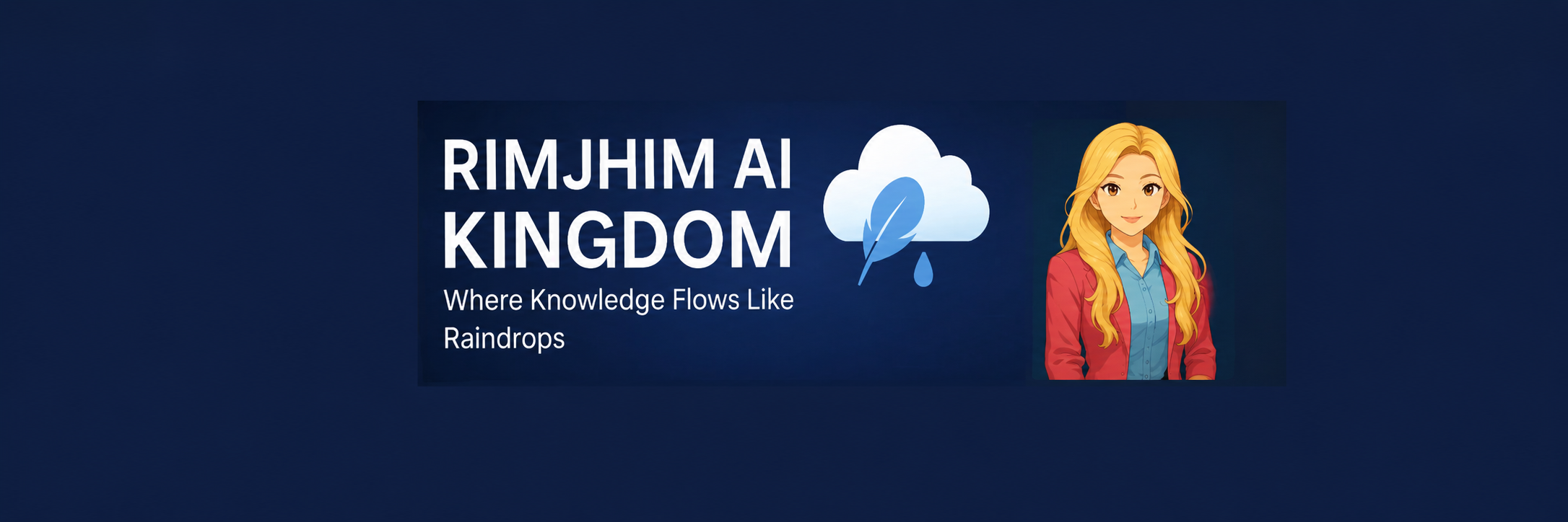 RIMJHIM AI Kingdom Banner