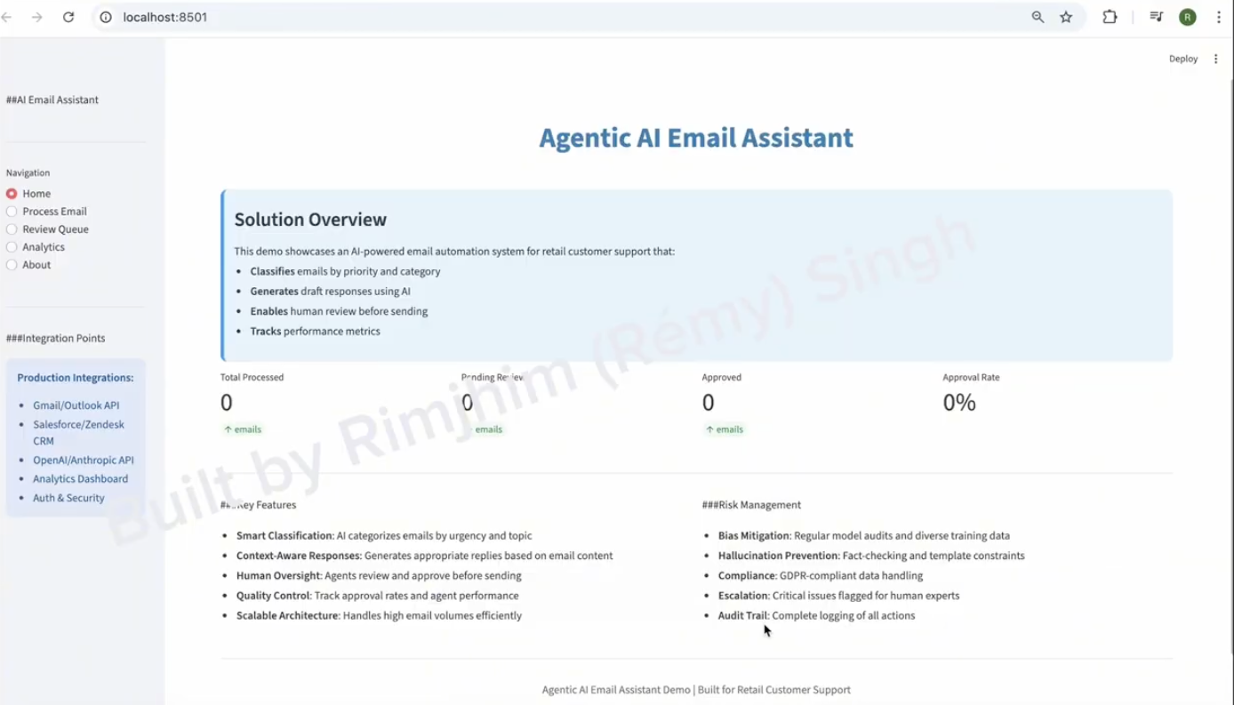 AI Agent Live Demo